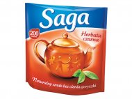 Saga Herbata czarna , cena 6,49 PLN za 280 g/1 opak., 1kg=23,18 ...