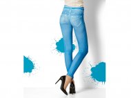 Legginsy o wyglądzie jeansu Esmara, cena 19,99 PLN za 1 para ...