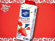 Jogurt pitny Milko , cena 1,99 PLN za 400ml/1 opak., 1L=4,98 PLN.  
