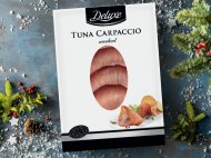 Carpaccio z tuńczyka , cena 9,99 PLN za 100 g/1 opak.