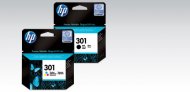 Czarny lub kolorowy wkład atramentowy HP 301 , cena 49,99 PLN ...