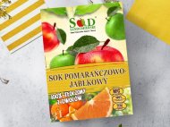 Sad Sandomierski Sok pomarańczowo-jabłkowy lub pomarańczowo-grejpfrutowy ...