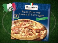 Włoska pizza Prosciutto e Crema di Formaggio , cena 5,00 PLN ...