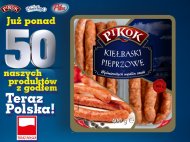 Pikkok Kiełbaski wieprzowe , cena 7,00 PLN za 400 g/1 opak., ...
