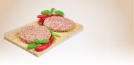 Hamburger wieprzowo-wołowy, 4x100 g , cena 6,49 PLN za /opak. ...