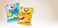 Top Chips Tasty, 150 g , cena 1,99 PLN za /opak. 

- o smaku ...