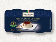 Włoski deser Panna Cotta z karmelem , cena 4,00 PLN za 2 x ...