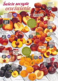 Soczyste owoce w niskich cenach: nektarynki, morele, brzoskwinie ...