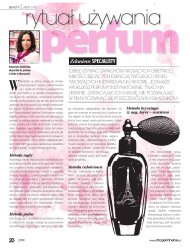 Zdanie specjalisty na temat tego jak poprawnie używać perfum