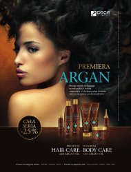 Promocja -25% na całą serię kosmetyków Argan