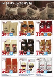 Kilogramowe kawy ziarniste w ofercie Auchan od 27,99 zł.