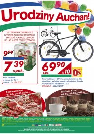 W ofercie Auchan 4-pak piwa Kasztelan za 7,39 zł i rower trekkingowy ...