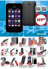 W ofercie Auchan dostępny jest teraz też Smartfon Nokia Asha ...