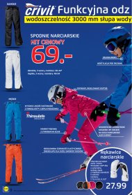 W tym tygodniu w Lidlu spodnie narciarskie marki Crivit w hicie ...