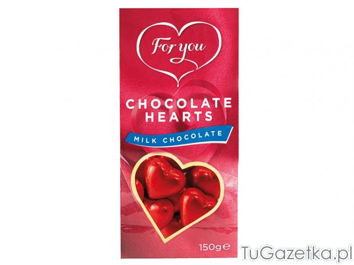Serca czekoladowe