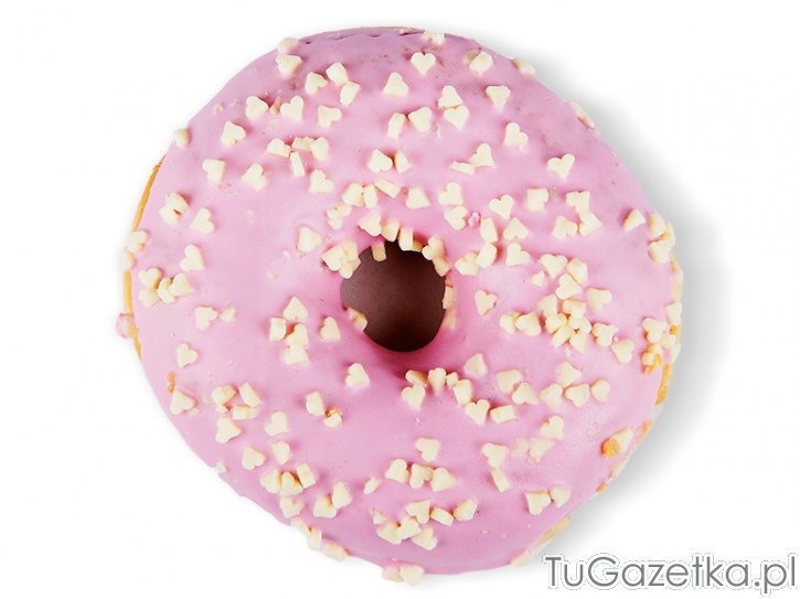 Walentynkowy donut