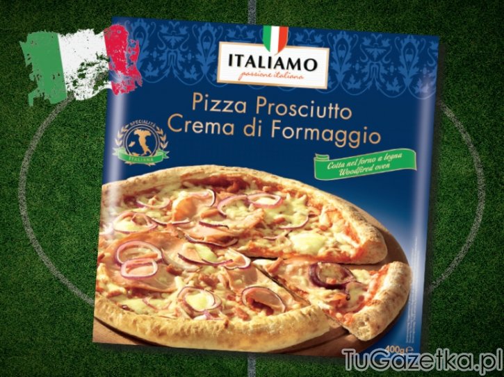 Włoska pizza Prosciutto