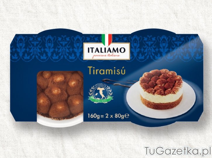 Włoski deser Tiramisu