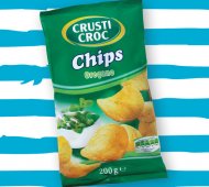 Chipsy oregano , cena 3,99 PLN za 200 g 
- Chrupiące, cienko ...