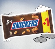 Snickers, Mars lub Twix , cena 5,55 PLN za 280/300 g/1 opak. ...
