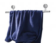 Uchwyt na ręczniki Miomare, cena 39,99 PLN za 1 szt. 
- chromowany ...