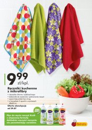 Ręczniki kuchenne z mikrofibry cena 9,99 zł.