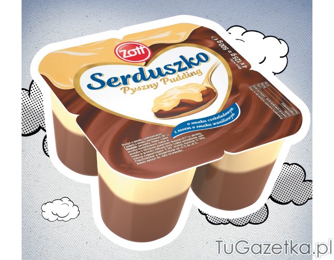 Zott Serduszko pudding