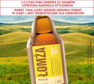 Piwo Łomża Podkapslowe , cena 1,99 PLN za 0.33L/1szt. 
- ...