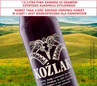 Piwo Koźlak , cena 3,99 PLN za 0.5L/1opak. 
-  Informujemy, ...