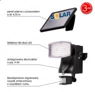 Reflektor solarny LED Livarno Lux, cena 159,00 PLN za 1 opak. ...