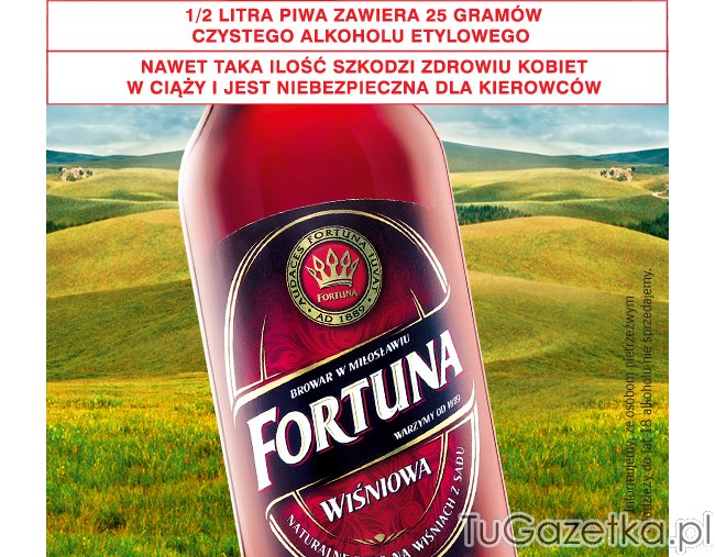 Piwo Fortuna Wiśniowa