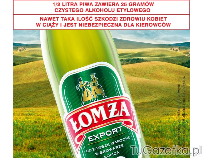 Piwo Łomża Export