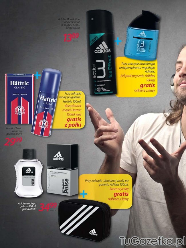 Dezodorant Adidas promocja żel