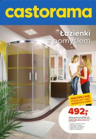 Gazetka Castorama 2014.07.24 do 2014.07.31 pomysł na łazienkę - wizualizacje łazienek i przykładowe zdjęcia